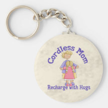 Cordless Mom Key Chains