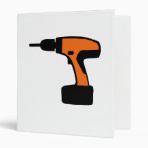 Cordless portable screwdriver drill binder