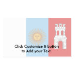 Cordoba, Argentina flag business cards