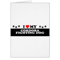 CORDOBA FIGHTING DG_ cards by GenuineDogOwner CORDOBA FIGHTING DG_ cards