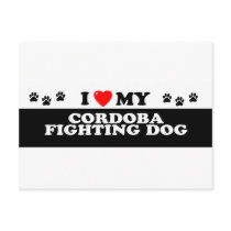 CORDOBA FIGHTING DG_ postcards by GenuineDogOwner CORDOBA FIGHTING DG_ postcards