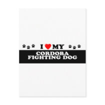 CORDOBA FIGHTING DG_ postcards by GenuineDogOwner CORDOBA FIGHTING DG_ postcards