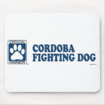 Cordoba Fighting Dog Blue Mouse Mats