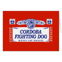 Cordoba Fighting Dog cards by dogbreedz Cordoba Fighting Dog cards