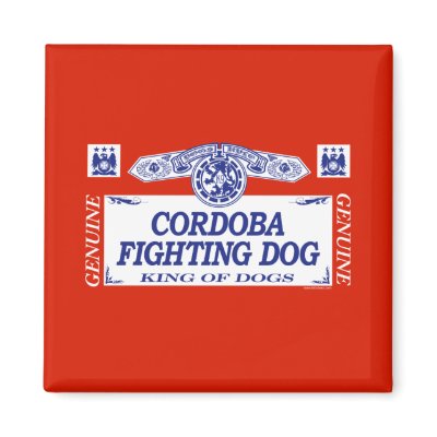 Cordoba Fighting Dog Refrigerator Magnets by dogbreedz