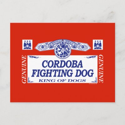 Show the world that Cordoba Fighting Dog is your favori