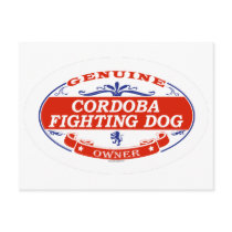 Cordoba Fighting Dog postcards by GenuineDogOwner Cordoba Fighting Dog postcards