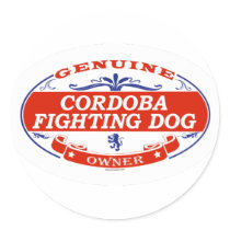 Cordoba Fighting Dog  stickers