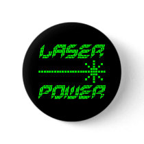 COREY TIGER 1980s RETRO LASER POWER buttons by COREYTIGER COREY TIGER 1980s RETRO LASER POWER buttons