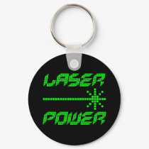 COREY TIGER 1980s RETRO LASER POWER keychains by COREYTIGER COREY TIGER 1980s RETRO LASER POWER keychains