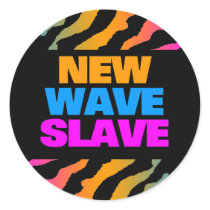 COREY TIGER 1980's RETRO NEW WAVE SLAVE stickers by COREYTIGER COREY TIGER 1980's RETRO NEW WAVE SLAVE stickers