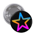 COREY TIGER 1980s RETRO STAR Pins