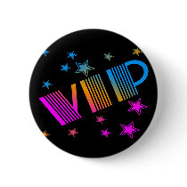 COREY TIGER 1980s RETRO VIP STARS buttons
