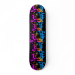 COREY TIGER 1980s TIGER FACE COLOURS Skate Deck