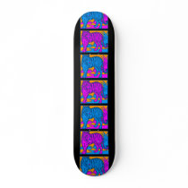 COREY TIGER 1980's TIGER SCENE BLACK Skateboard