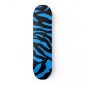 COREY TIGER 1980's TIGER STRIPE BOLD BLACK BLUE skateboard