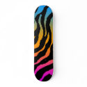 COREY TIGER 1980's TIGER STRIPE BOLD MULTI COLOUR skateboards