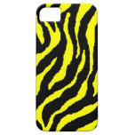 Corey Tiger 80s Neon Tiger Stripes (Yellow) iPhone 5 Case