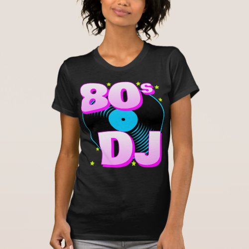 Corey Tiger 80s Retro 80s DJ T-Shirt