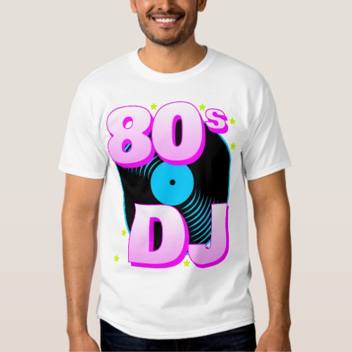 Corey Tiger 80s Retro 80s DJ T-Shirt