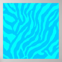 Corey Tiger 80s Retro Tiger Pattern Posters