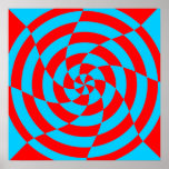 Corey Tiger 80s Vintage Op Art Posters