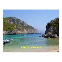 Corfu, Greece Post Card