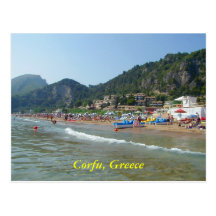 Corfu, Greece Post Card