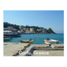 Corfu, Greece Post Card