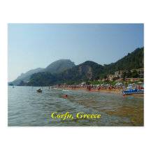 Corfu, Greece Postcard