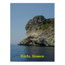 Corfu, Greece Postcard