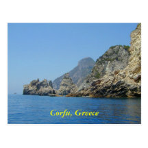 Corfu, Greece Postcard