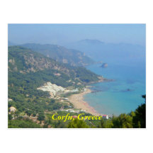 Corfu, Greece Postcards