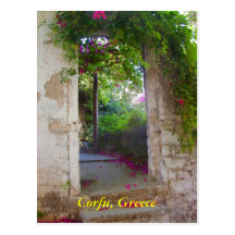 Corfu, Greece Postcards