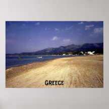 Corfu, Greece poster