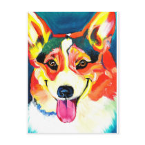 Corgi #3 postcards by dawgart Corgi #3 postcards