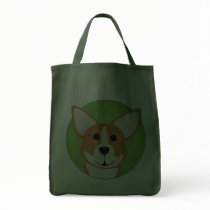 Corgi Art Tote Bag