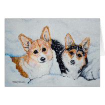 Corgi Christmas cards