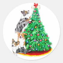 Corgi Cristmas Reach Goals stickers