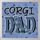 Corgi DAD Poster