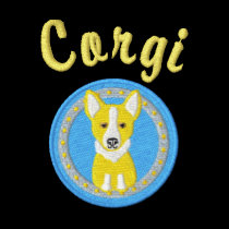 Corgi embroidered shirts
