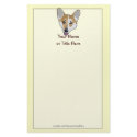 Corgi Face Stationery