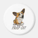 Corgi Frap Magnet