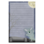 Corgi Graveyard Ghost Stationery