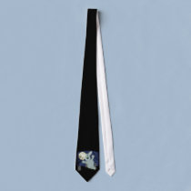 Corgi Graveyard Ghost Tie ties