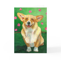 "Corgi" Greeting Cards by Dimages "Corgi" Greeting Cards