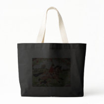 Corgi Huntsman Rides to Hounds Tote Bags