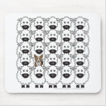 Corgi in the Sheep Mouse Mats