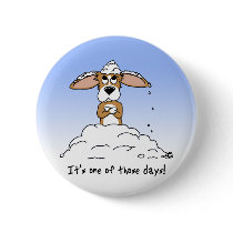 Corgi One of Those Days Button