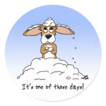 Corgi One of Those Days Stickers